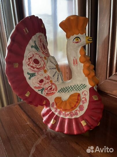 Дымковская игрушка индюк