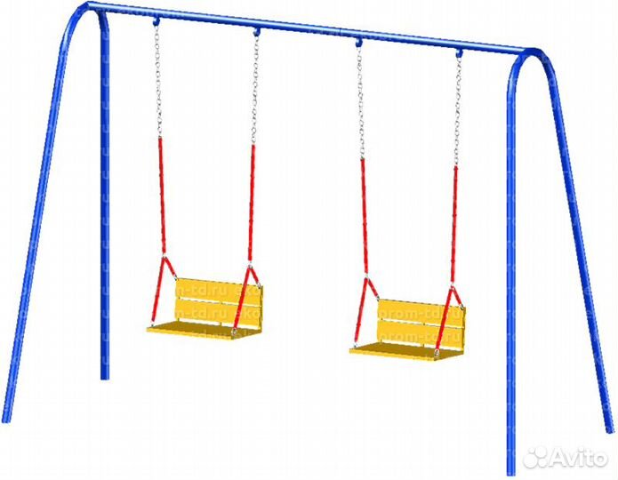 Качели металлические