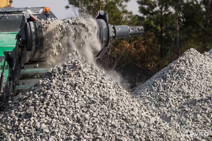 Щебень гранитный с доставкой
