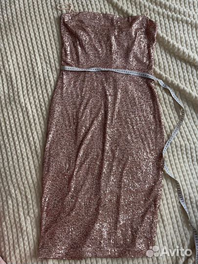 Платье с пайетками