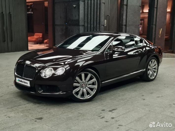 Bentley Continental GT 4.0 AT, 2012, 79 000 км