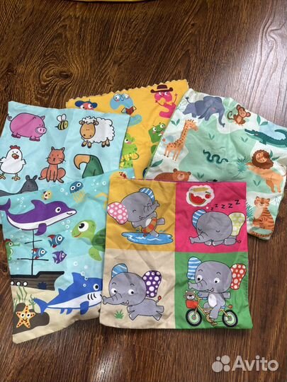 Развивающий слон мягкий