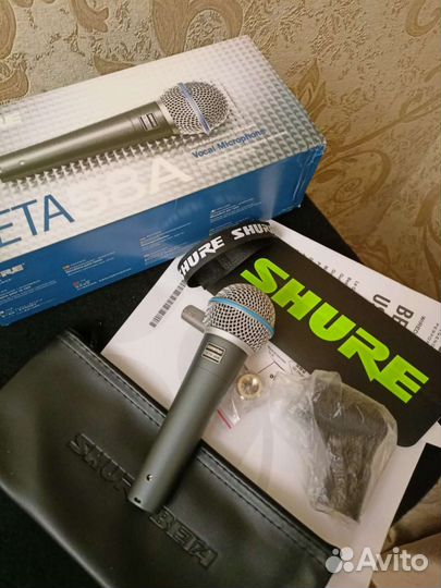 Микрофон shure beta 58a новый