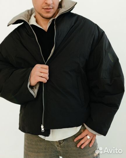 Куртка мужская демисезонная оверсайз