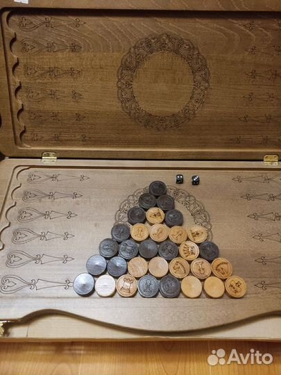 Нарды резные/шахматы/шашки