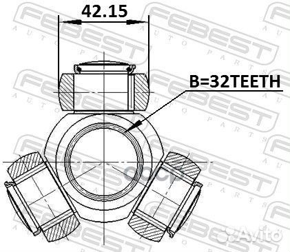 Трипоид 0116-ASV50 0116-ASV50 Febest