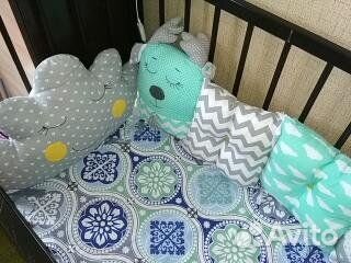 Бортики в кроватку