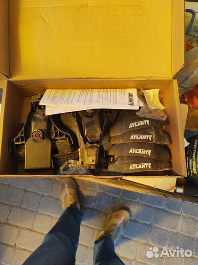 Опоры багажника Атлант на Рено Каптюр