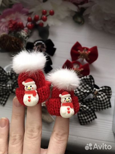 Новогодние бантики