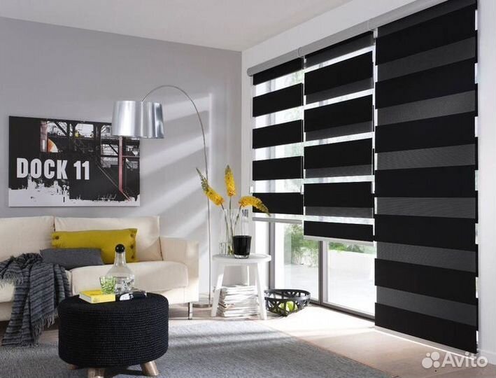 Рулонные шторы полупрозрачные от производителя