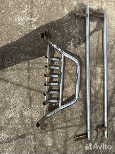 Защита бампера и пороги