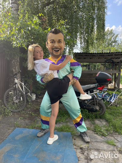 Ростовая кукла Сергей Жуков (Руки вверх)