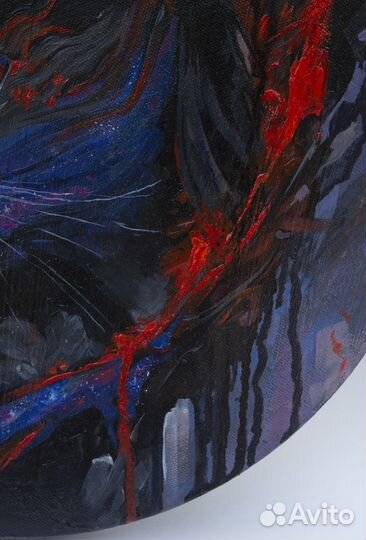 Картина маслом кот