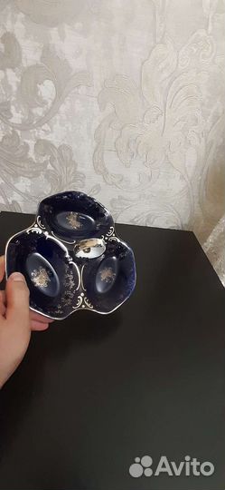 Конфетница original cobalt Чехия