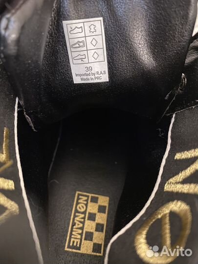 Кожаные ботинки NO name 39