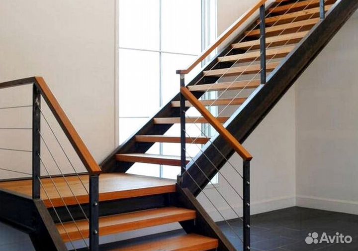 Лестницы г-образные