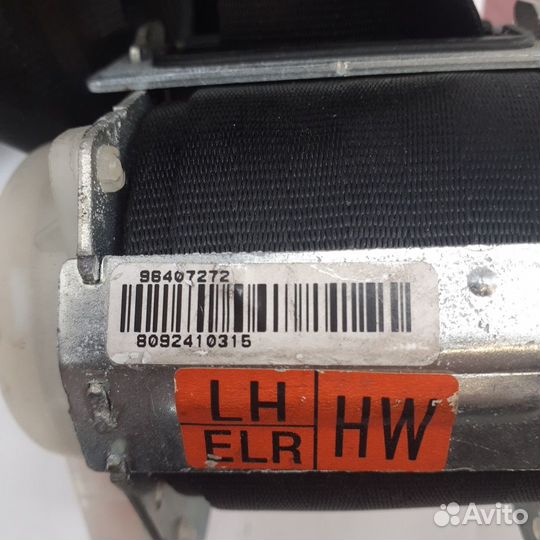 Ремень безопасности задний левый daewoo matiz