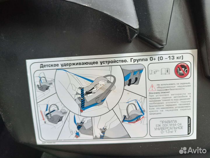 Детское автокресло 0-13