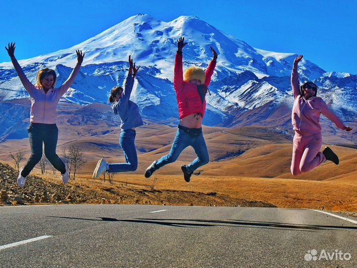 Экскурсии, туры в горы Кавказа - Эльбрус, Домбай