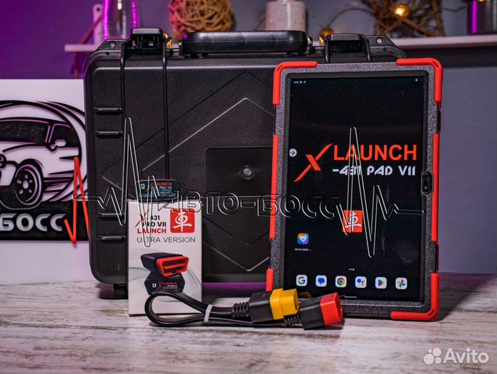 Лаунч launch x431 PRO7 PAD + обучение и autodata