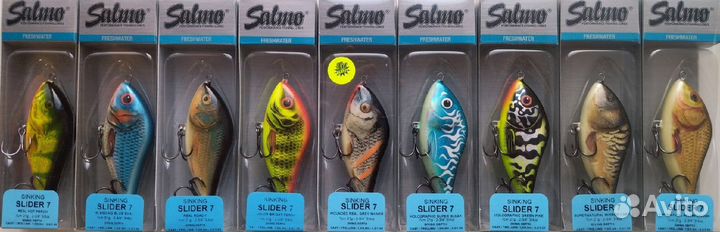 Джерки Salmo Slider 7S (30 расцветок)