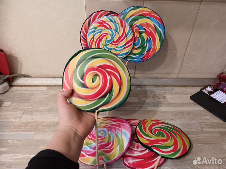 Леденец. 1 шт. Реквизит для аниматоров