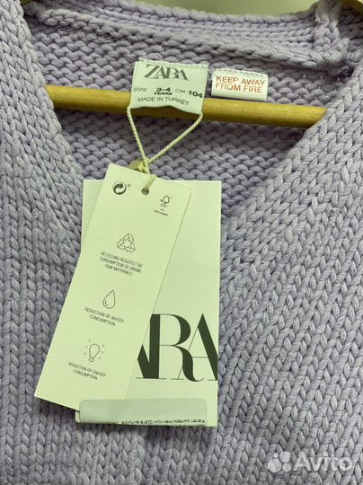 Zara кардиган для девочки