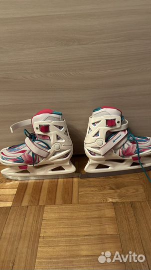 Коньки раздвижные для девочки 31-36