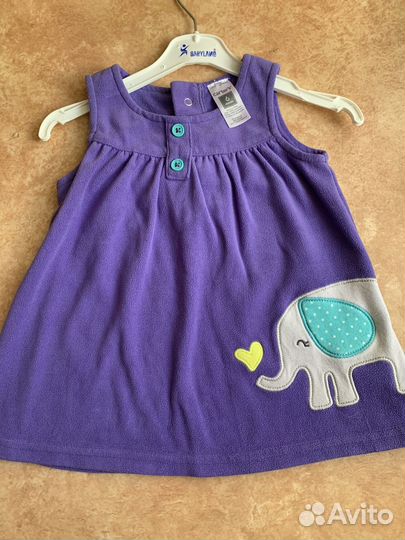 Вещи пакетом на девочку 68