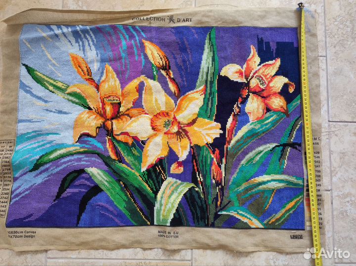 Картина вышитая крестом