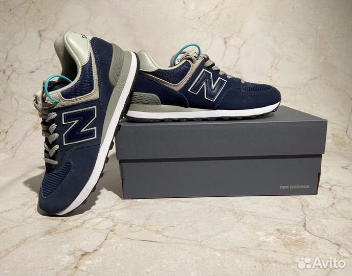 New Balance 574 Blue Оригинал