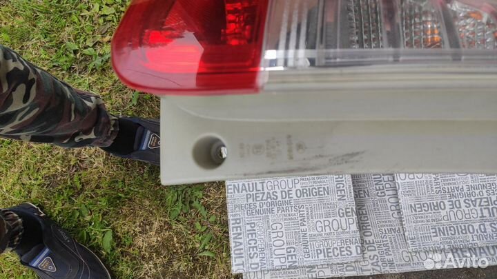Задние фонари renault grand scenic 3