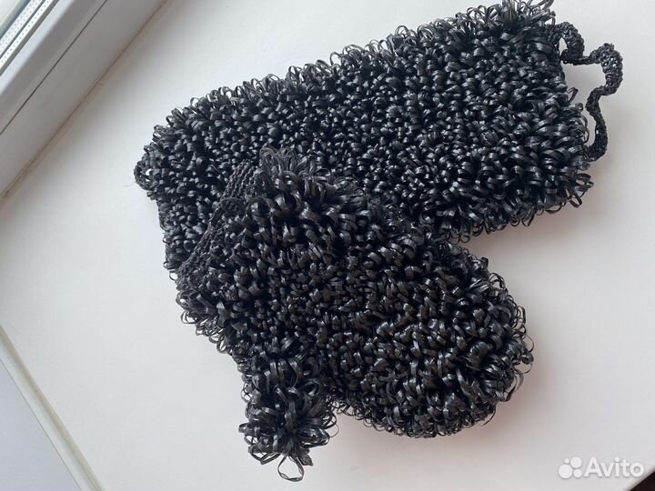 Мочалка вязаная