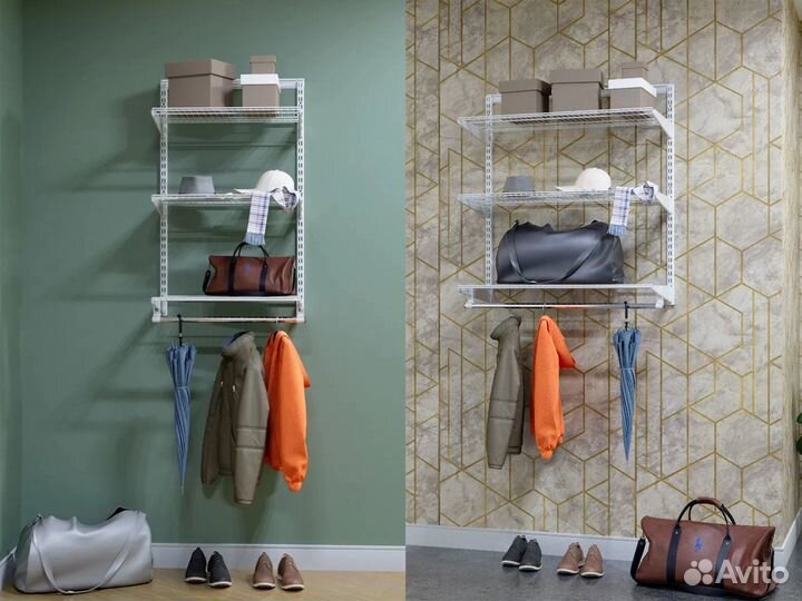 Настенная система хранения из металла