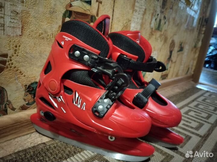 Коньки детские раздвижные Nordway 30-33 размер