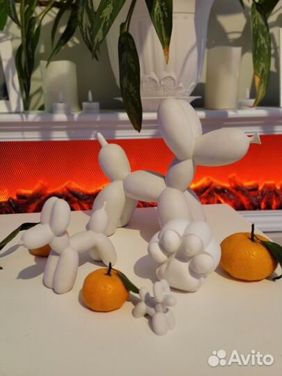 Статуэтка из гипса Собака Balloon