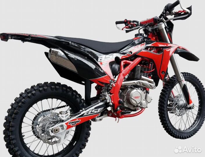 Эндуро / кроссовый мотоцикл BSE Z11 Red Black (020