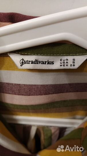 Платье рубашка Stradivarius в пол
