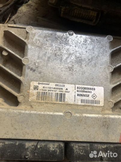 Блок управления двигателем Logan Sandero