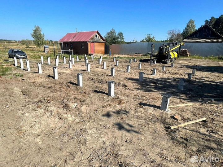 Забивные сваи. Продажа. Монтаж