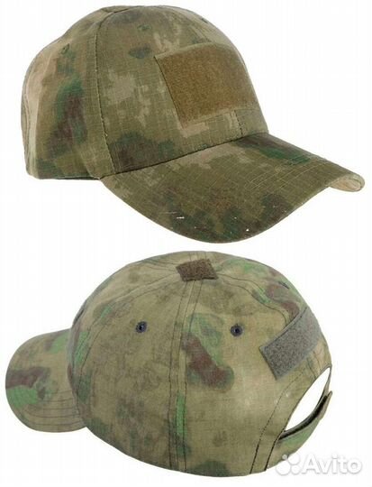 Тактическая бейсболка с липучкой