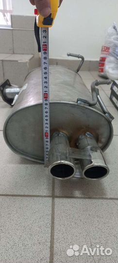 Глушитель Mitsubishi Outlander