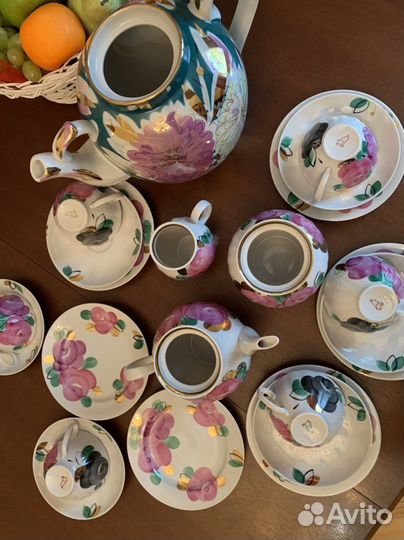 Чайный сервиз СССР дулево