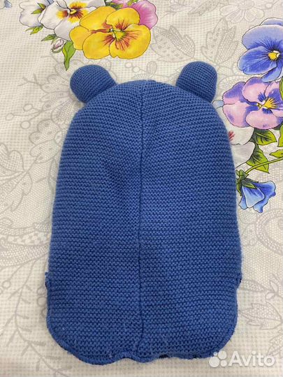 Шапка шлем зимний для мальчика