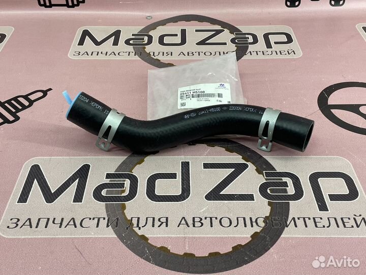 Патрубок радиатора верхний Solaris-2 Rio-4 2020