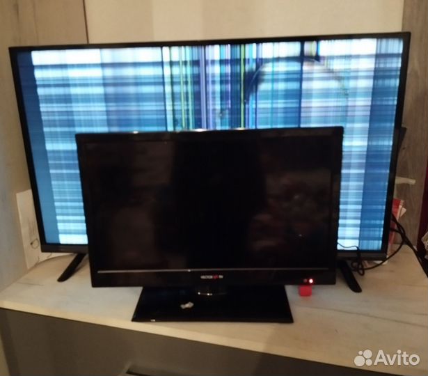 Телевизор SMART tv supra 32 и vector 19