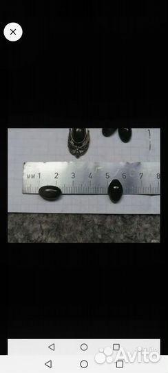 Кабошон обсидиан