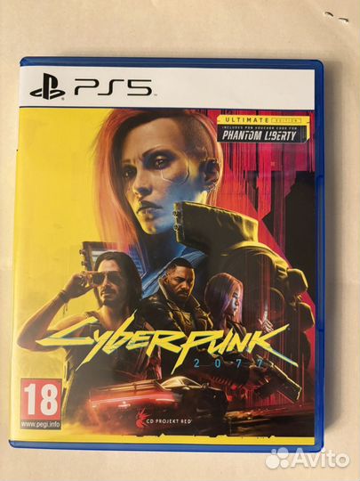 Cyberpunk 2077 ps5 диск
