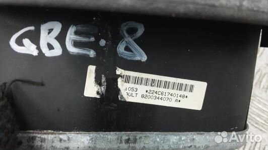 Подушка безопасности водителя renault clio 3 (GBE0