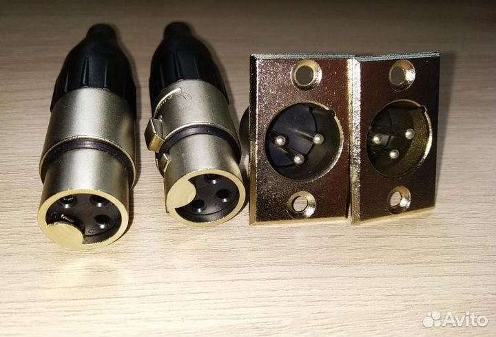 Аудио разъемы XLR Amphenol 3 контакт